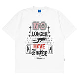 WHITE NO ENERGY TSHIRT
