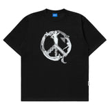 Insurgent Club - Tshirt Kaos Peace Over Control Black