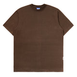ブラウンのボックスフィットTシャツ