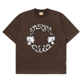 Brown Boxy Fit Air-Flex Manche Tshirt