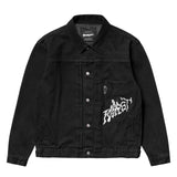 BLACK CICADA DENIM JACKET