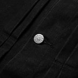 BLACK CICADA DENIM JACKET