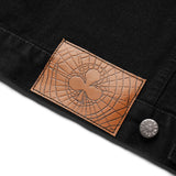 BLACK CICADA DENIM JACKET