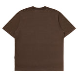 ブラウンポケットボクシーフィットTシャツ