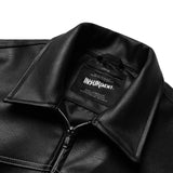 Insurgent Club - Leather Western Jacket Black