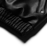 Insurgent Club - Leather Western Jacket Black