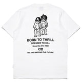 インサージェントクラブ - 未来をマッピングするTシャツ ホワイトグラフィック