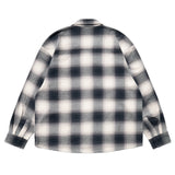Insurgent Club - Open Collar Shirt Black White