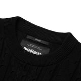 Insurgent Club - Embroidery Pattern Knitwear Black