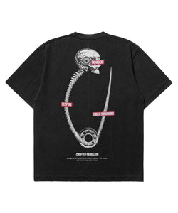Insurgent Club x Vespuci x Driven Humankind - Tシャツ CR ウォッシュ