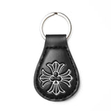 Insurgent Club - Key Chain Leather Chrome Club Black