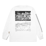 Insurgent Club - ロングスリーブ センサー エアフレックス ホワイト グラフィック