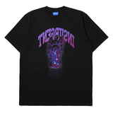 インサージェントクラブ - Tシャツ カオス ヴァルキリー ブラック グラフィック