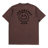 Insurgent Club - Tshirt Kaos Smiley Brown Graphic