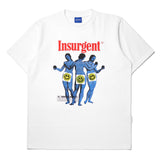 インサージェントクラブ - Tシャツ カオス3 アップル ホワイト グラフィック
