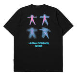 インサージェントクラブ - Tシャツ カオス コモンセンス ブラック グラフィック