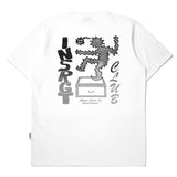 インサージェント・クラブ - Tシャツ「Kaos Terrible Mind」ホワイト