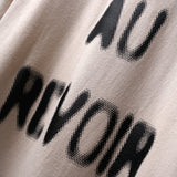 Insurgent Club - Au Revoir Birch Wording Tshirt