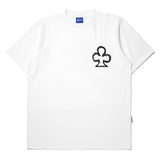 インサージェントクラブ - Tシャツ「カオス・ギルティ・プレジャー」ホワイトの文字