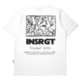 インサージェントクラブ - Tシャツ カオス大学 ホワイトグラフィック