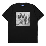 インサージェントクラブ - Tシャツ カオス ビハインド ザ マスク ブラック グラフィック
