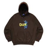 Insurgent Club - Hoodie Shine Brown Wording