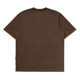 ブラウンポケットボクシーフィットTシャツ