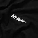 インサージェントクラブ - Tシャツ カオス エアフレックス スモールロゴ ブラック ワードリング