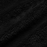 Insurgent Club - Sherpa Jacket Half Zip Black