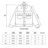 Insurgent Club - Trucker Jacket Denim Circle Type-2 Blue Washed