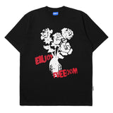 Tシャツ エンジョイフリーダム ブラック