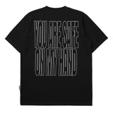 インサージェントクラブ - Tシャツ カオス ハンドフル ブラック ワードリング