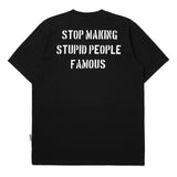 インサージェントクラブ - Tシャツ カオス ピープル 有名な黒の文言