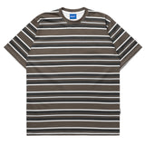 インサージェントクラブ - Tシャツ カオス ストライプ アステカ ブラウン