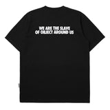 インサージェント・クラブ - Tシャツ「カオス・ザ・スレーブ」ブラックイメージ